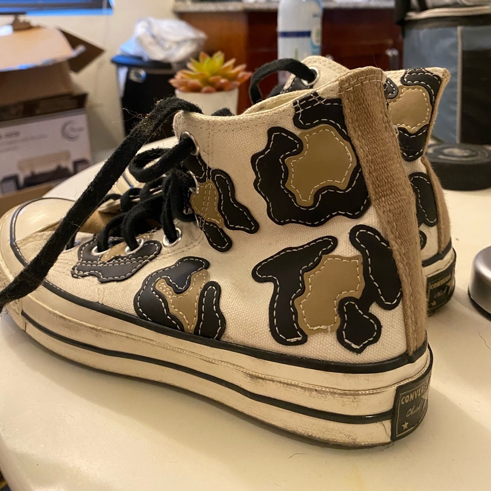 Nomad Khaki High Top Converse